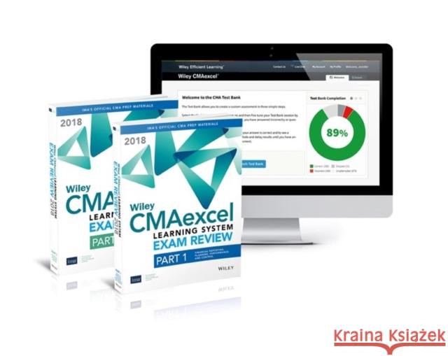 Wiley CMAexcel Learning System Exam Review 2018: Part 1, Financial Planning, Performance and Control Set (1–year access) IMA 9781119483458 John Wiley & Sons Inc - książka