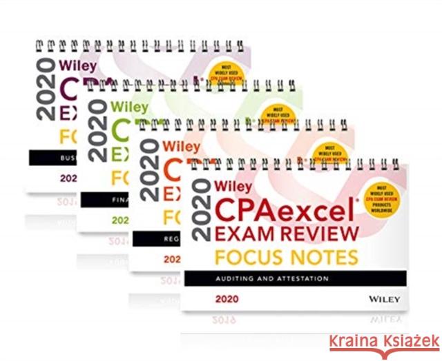 Wiley Cpaexcel Exam Review 2020 Focus Notes: Complete Set Wiley 9781119647614 Wiley - książka