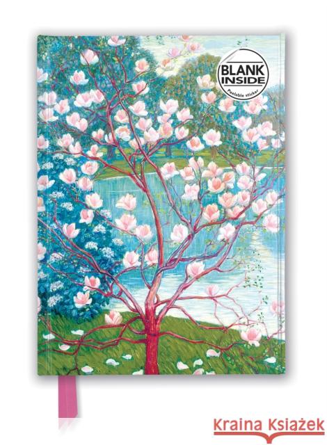 Wilhelm List: Magnolia Tree (Foiled Blank Journal) Flame Tree Studio 9781839642975 Flame Tree Gift - książka