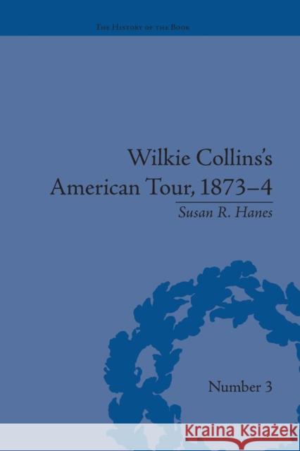 Wilkie Collins's American Tour, 1873-4 Susan R Hanes   9781138663732 Taylor and Francis - książka