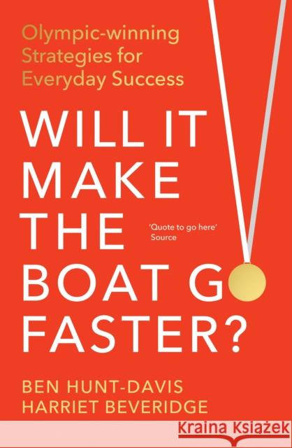 Will It Make the Boat Go Faster Harriet Beveridge 9781529147605 Ebury Publishing - książka