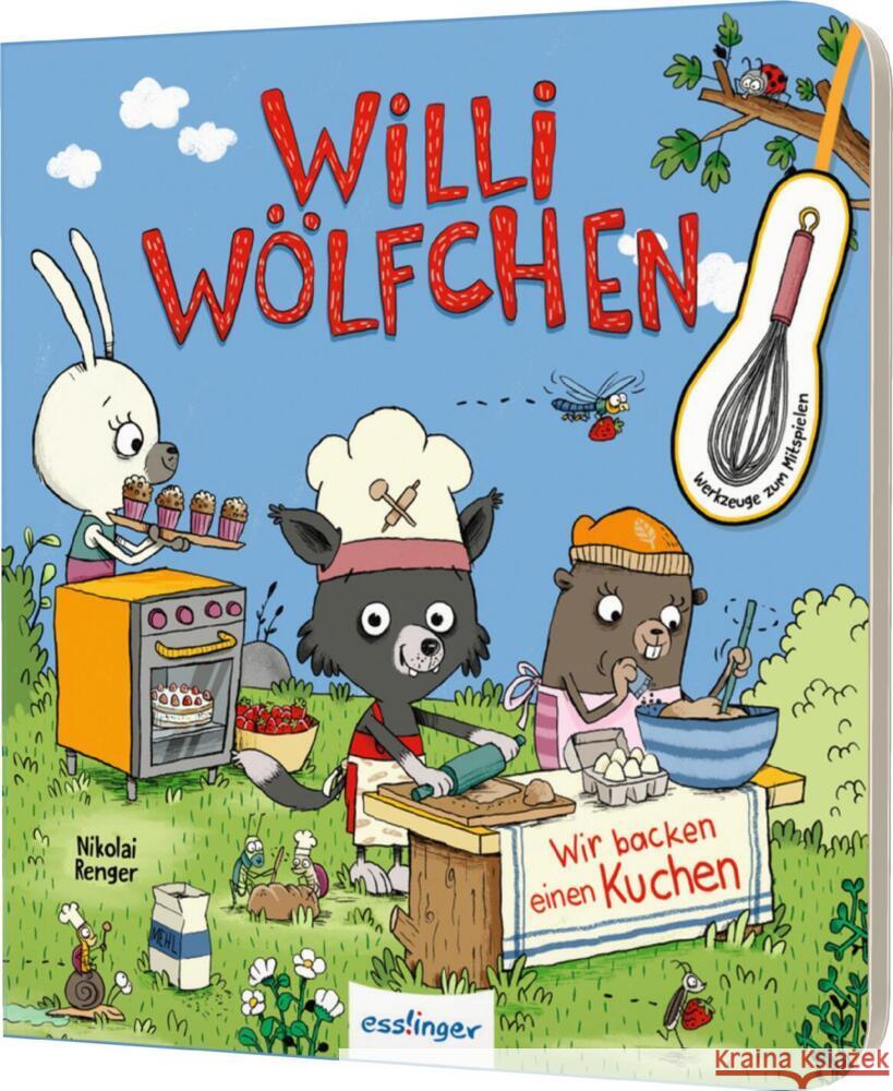 Willi Wölfchen: Wir backen einen Kuchen! Klee , Julia 9783480239092 Esslinger in der Thienemann-Esslinger Verlag  - książka