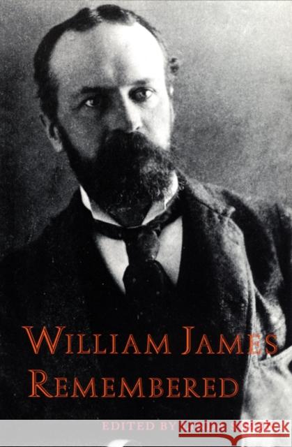 William James Remembered Linda Simon 9780803292628 University of Nebraska Press - książka