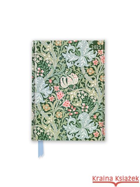 William Morris: Golden Lily 2025 Luxury Pocket Diary Planner - Week to View  9781835621516 Flame Tree Publishing - książka