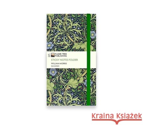 William Morris: Seaweed Flame Tree Sticky Notes Folder Flame Tree Studio 9781835627709 Flame Tree Gift - książka