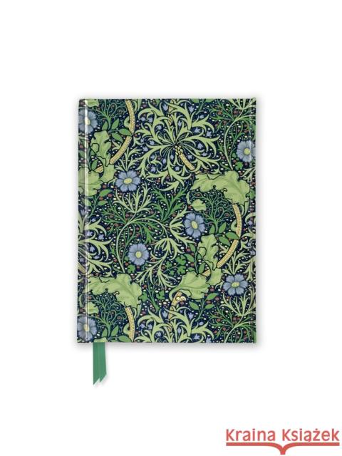 William Morris: Seaweed (Foiled Pocket Journal) Flame Tree Studio 9781839648571 Flame Tree Gift - książka