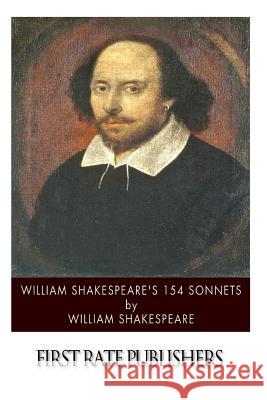 William Shakespeare's 154 Sonnets William Shakespeare 9781502840219 Createspace - książka