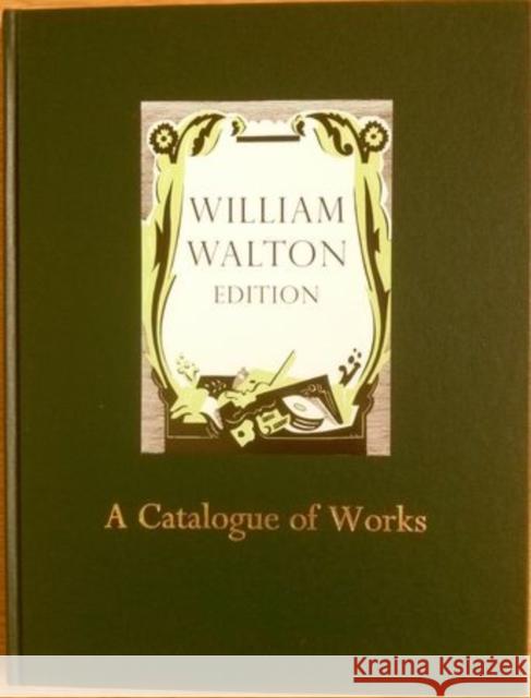 William Walton: A Catalogue : William Walton Edition vol. 24 William Walton Stewart R. Craggs  9780193683228 Oxford University Press - książka