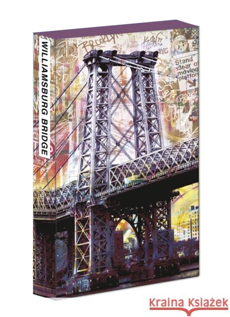 Williamsburg Bridge 8-Pen Set  9781623259150 teNeues Calendars & Stationery GmbH & Co. KG - książka