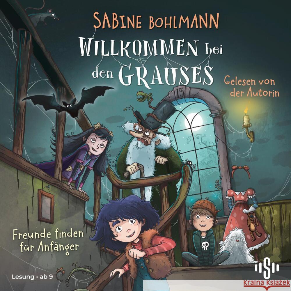 Willkommen bei den Grauses, 3 Audio-CD Bohlmann, Sabine 9783745604900 Silberfisch - książka
