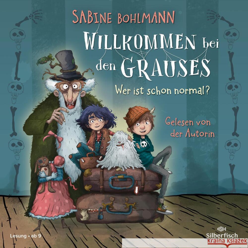 Willkommen bei den Grauses - Wer ist schon normal?, 2 Audio-CD Bohlmann, Sabine 9783745604894 Silberfisch - książka