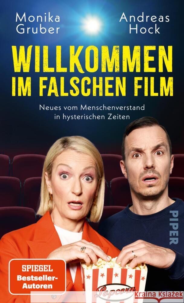Willkommen im falschen Film Gruber, Monika, Hock, Andreas 9783492075015 Piper - książka
