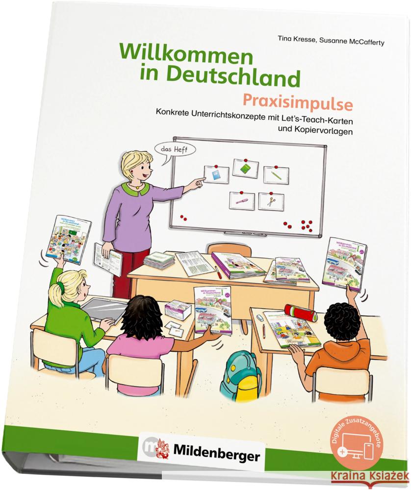 Willkommen in Deutschland - Praxisimpulse Kresse, Tina, McCafferty, Susanne 9783619140152 Mildenberger - książka