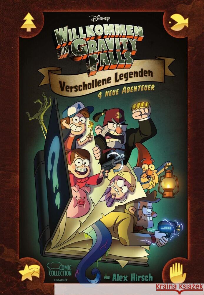 Willkommen in Gravity Falls - Verschollene Legenden Hirsch, Alex, Disney, Walt 9783770409174 Ehapa Comic Collection - książka