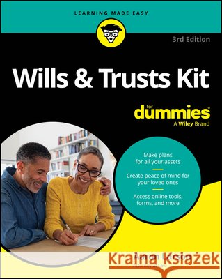 Wills & Trusts Kit For Dummies Aaron Larson 9781394416615 For Dummies - książka