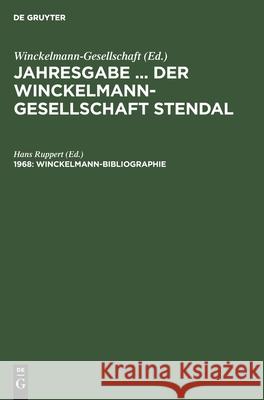 Winckelmann-Bibliographie No Contributor 9783112591116 de Gruyter - książka