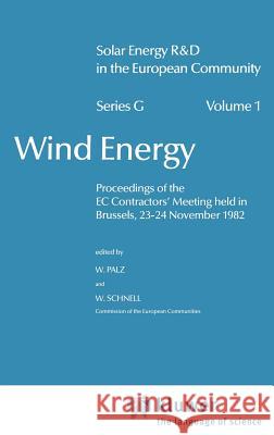 Wind Energy Willeke Palz W. Schnell 9789027716033 Springer - książka