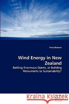Wind Energy in New Zealand Yana Bosseva 9783639271492 VDM Verlag - książka