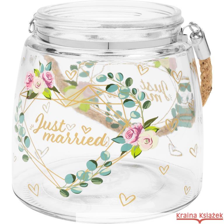Windlicht Motiv Just Married  4051481480610 sheepworld - książka