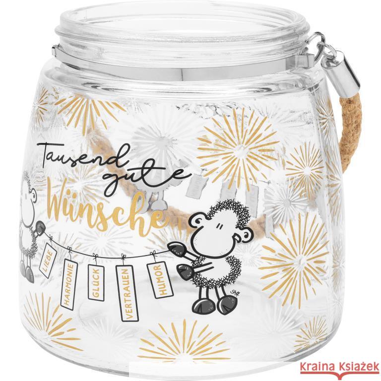 Windlicht Motiv Wünsche  4051481480597 sheepworld - książka