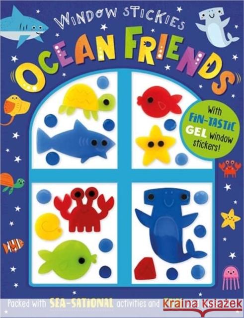 Window Stickies Ocean Friends Make Believe Ideas, Danielle Mudd 9781803370392 Make Believe Ideas - książka