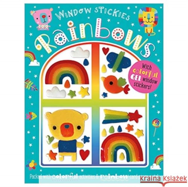 Window Stickies Rainbows Elanor Best Dawn Machell  9781800581715 Make Believe Ideas - książka