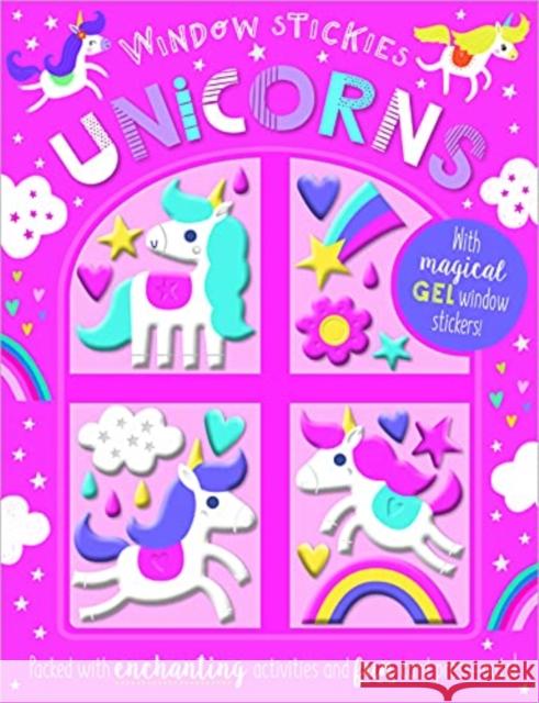 Window Stickies Unicorns Amy Boxshall Jess Moorhouse Make Believe Ideas 9781800584426 Make Believe Ideas - książka