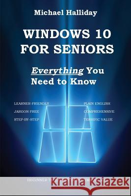 Windows 10 For Seniors Michael Halliday 9781999928506 Igt Publishing - książka