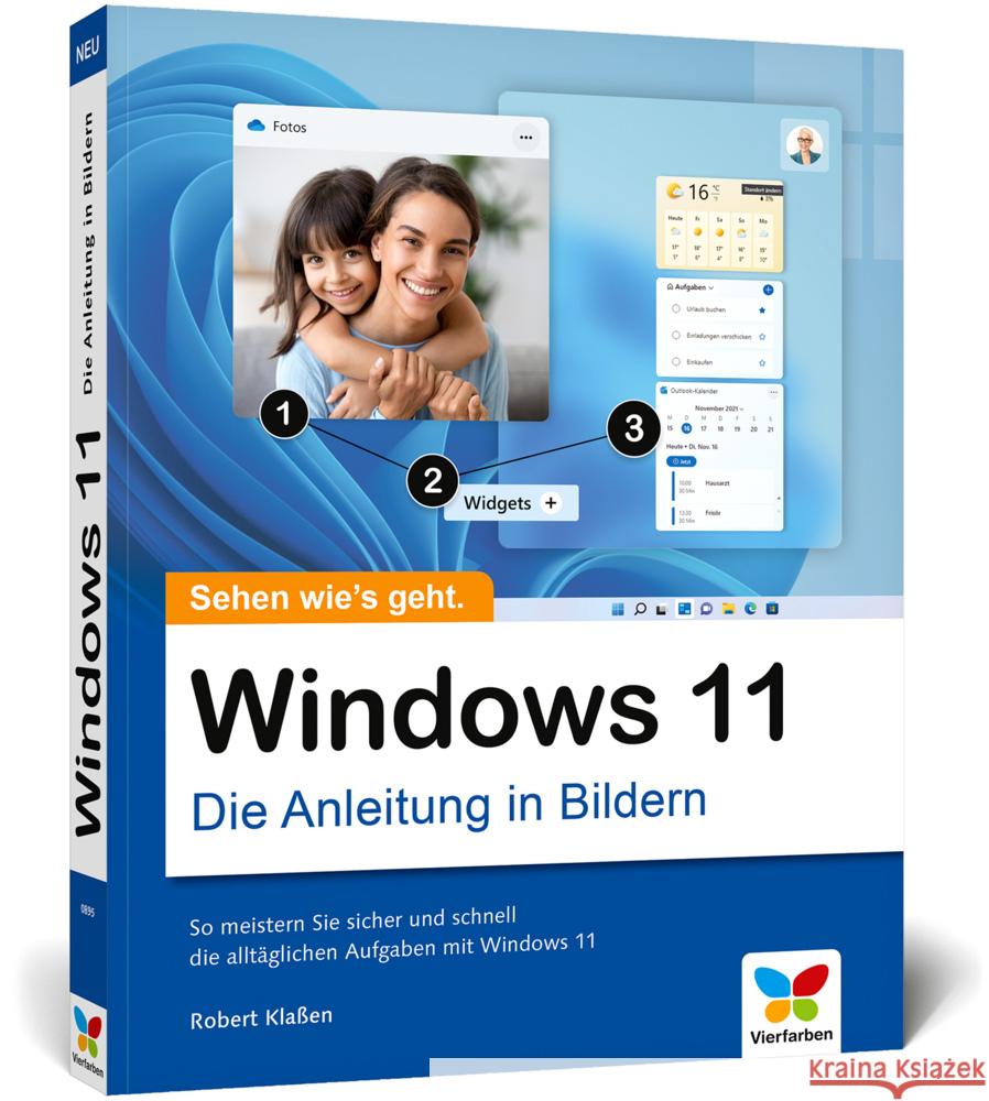 Windows 11 Klaßen, Robert 9783842108950 Vierfarben - książka
