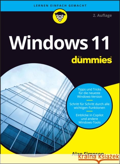 Windows 11 fur Dummies Andy Rathbone 9783527722631 Wiley-VCH Verlag GmbH - książka