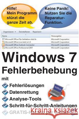 Windows 7 Fehlerbehebung Reiner Backer 9781492226628 Createspace - książka