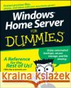 Windows Home Server for Dummies Leonhard, Woody 9780470185926 0