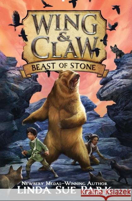 Wing & Claw #3: Beast of Stone Linda Sue Park Jim Madsen 9780062327451 HarperCollins - książka