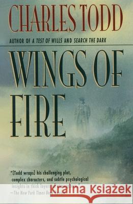Wings of Fire Charles Todd 9781250428585 Minotaur Books - książka