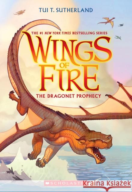 Wings of Fire: The Dragonet Prophecy (b&w) Tui T. Sutherland 9780545349239 Scholastic Press - książka