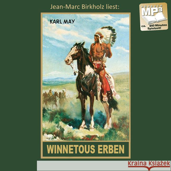 Winnetous Erben, Audio-CD, MP3 May, Karl 9783780207333 Karl-May-Verlag - książka