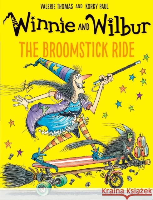 Winnie and Wilbur: The Broomstick Ride Valerie Thomas 9780192748218 Oxford University Press - książka