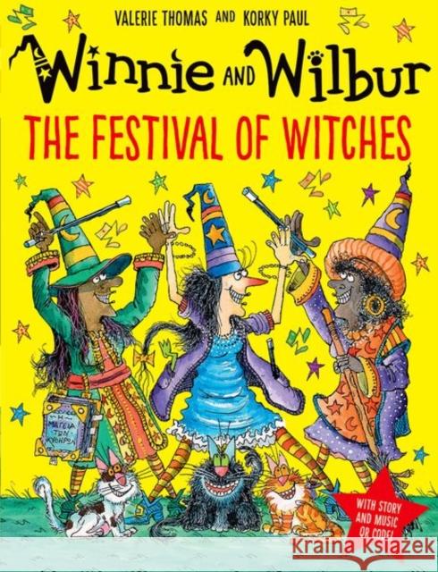 Winnie and Wilbur: The Festival of Witches PB & audio Valerie Thomas 9780192783837 Oxford University Press - książka