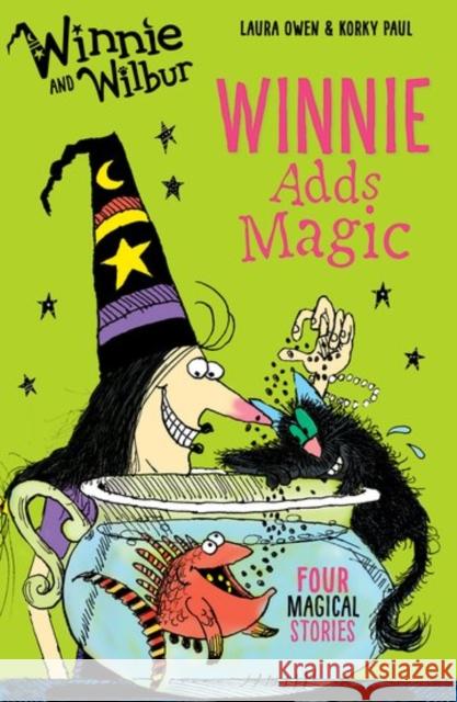 Winnie and Wilbur: Winnie Adds Magic Laura Owen 9780192748478 Oxford University Press - książka