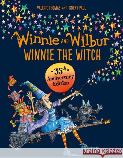 Winnie and Wilbur: Winnie the Witch 35th Anniversary Edition Valerie Thomas 9780192784728 Oxford University Press - książka