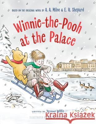 Winnie-The-Pooh at the Palace Jeanne Willis Mark Burgess 9780593697429 Dutton Books for Young Readers - książka