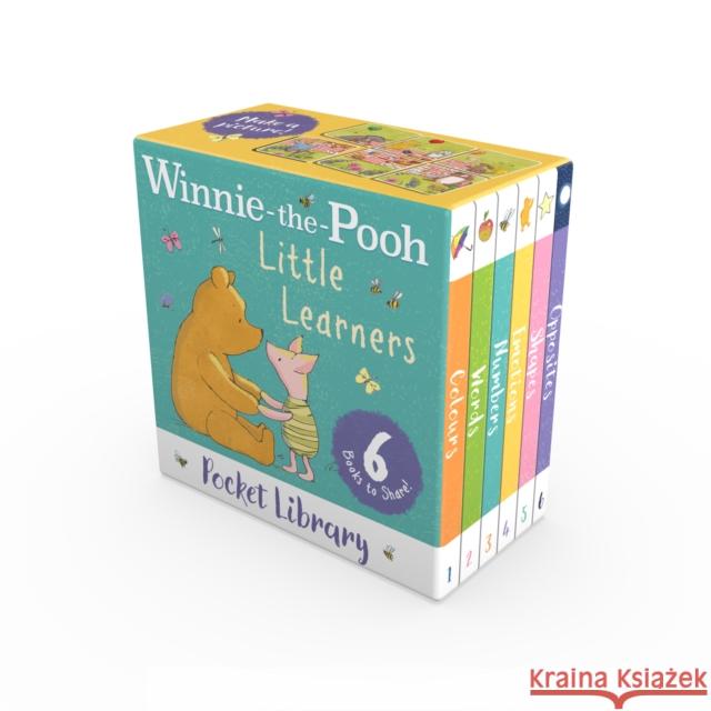 Winnie-the-Pooh Little Learners Pocket Library Disney 9780008594978 HarperCollins Publishers - książka