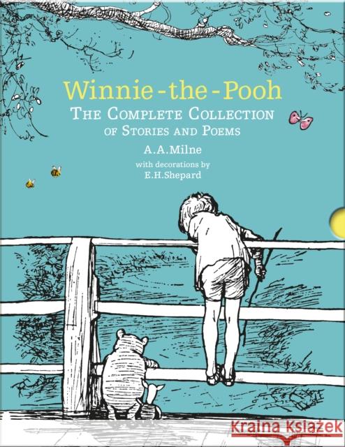 Winnie-the-Pooh: The Complete Collection of Stories and Poems: Hardback Slipcase Volume Milne, A. A. 9781405284578 HarperCollins Publishers - książka