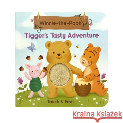 Winnie-The-Pooh Touch & Feel Tigger's Tasty Adventure Massironi, Daniela, Milne, A. a., Cottage Door Press 9798890192493 Cottage Door Press - książka