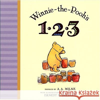 Winnie the Pooh's 1,2,3 A. A. Milne Ernest H. Shepard 9780525420842 Dutton Books - książka