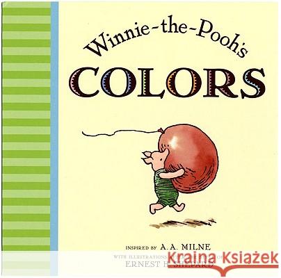 Winnie the Pooh's Colors A. a. Milne Ernest H. Shepard 9780525420835 Dutton Books - książka