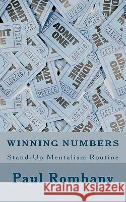 Winning Numbers Paul Romhany 9781463568986 Createspace - książka