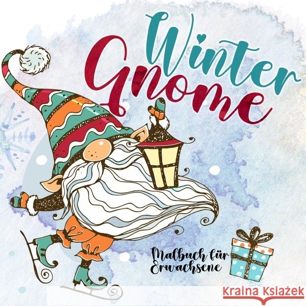 Winter Gnome Malbuch für Erwachsene Grafik, Musterstück 9783754920275 epubli - książka