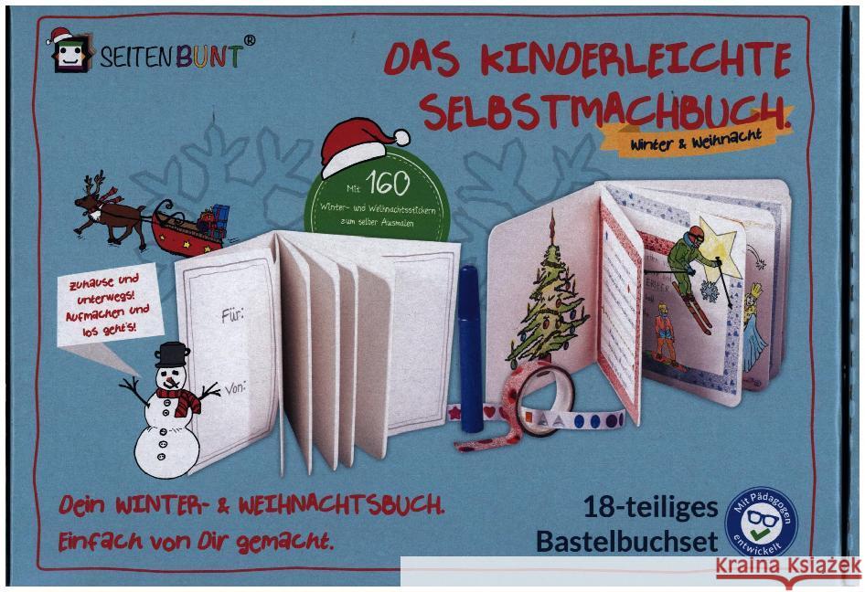 Winter und Weihnacht - Das kinderleichte Selbstmachbuch : Mit über 160 winterliche und weihnachtliche Ausmal-Sticker ink. 2 Märchen-Specials Frau Holle und Hänsel und Gretel Hiltmair,Gloria 4260586070071 Seitenbunt, Baldham - książka