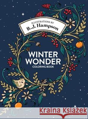 Winter Wonder Coloring Book R. J. Hampson 9781922472472 Hop Skip Jump - książka